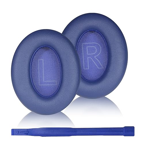 Adhiper Ersatz-Ohrpolster für Anker Soundcore Life Q20 Kopfhörer, Soundcore Life Q20 Ohrenschützer mit bequemem Memory-Schaum und Protein-Leder, Blau Adhiper Ersatz-Ohrpolster für Anker Soundcore Life Q20 Kopfhörer, Soundcore Life Q20 Ohrenschützer mit bequemem Memory-Schaum und Protein-Leder, Blau von Adhiper