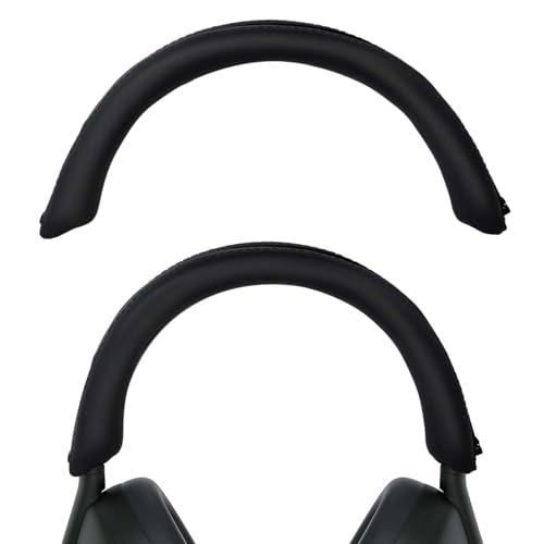 Adhiper Kopfband-Schutzhülle für Sony WH-1000XM5, waschbar, Silikon, kompatibel mit Sony WH-1000XM5-Kopfhörern, Schwarz von Adhiper