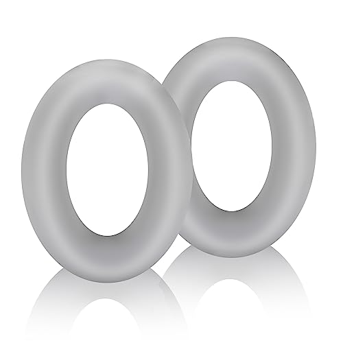 Adhiper Silikon Schutzüberzüge für Bose QuietComfort Ultra Kopfhörer, Schweißresistente & Leicht Abwaschbare Schutzhüllen, Nicht Passend für Andere Bose Kopfhörer (Weiß) von Adhiper