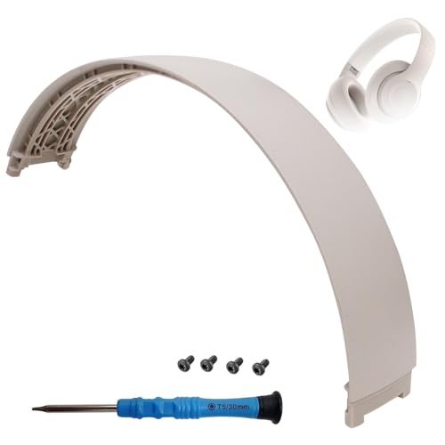 Adhiper Studio Pro Stirnband-Ersatzteile, Zubehör, Studio Pro Stirnband-Reparaturset, kompatibel mit Beats Studio Pro Wireless Bluetooth-Kopfhörern Stirnband (Sandsteinweiß) von Adhiper