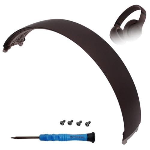 Adhiper Studio Pro Kopfband-Ersatzteil für Beats Studio Pro 2023 (Modell A2924) und Studio3 (Model A1914) Kopfhörer - Haltbarer ABS-Verbundwerkstoff Reparaturset inklusive Werkzeugen (Espresso) von Adhiper