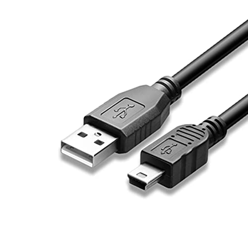 Adhiper USB Kabel UC-E4 Datenkabel Kompatibel mit Nikon D300 D3100 D3100S D3X D40 D40X D50 D60 D70 D100 D700 D40X D300s SLR-Digitalkamera USB 2.0 High Speed Kabel (1.5M / Schwarz) von Adhiper