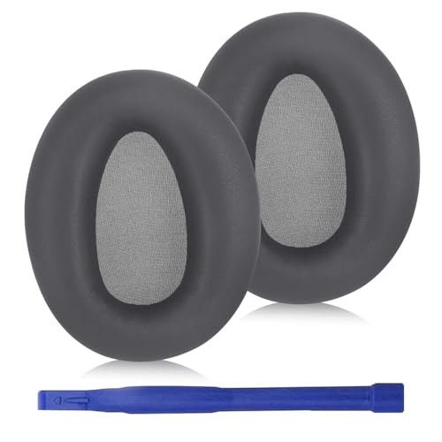 Adhiper WH-CH710N Ohrpolster kompatibel mit Sony WH-CH700N, WH-CH710N, WH-CH720N MDR-ZX780 (ZX780DC)/MDR-ZX770 (ZX770BN ZX770BT), Ersatz-Ohrpolster für MDR-10R (10RNC 10RBT) Kopfhörer (Grau) von Adhiper