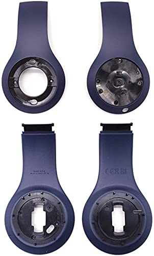 Austauschbare Ersatz-Kopfhörerschale und Ersatz-Kopfhörer-Innenschale, Kopfhörer-Reparaturteile, kompatibel mit Studio3.0-Kopfhörern (dunkelblau) von Adhiper