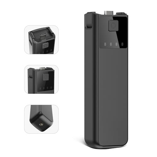 Adicop 5000mAh Akkugriff kompatibel mit Osmo Pocket 3, 22.5 W Schnellladung, Pocket 3 Batteriegriff Unterstützt Externe Stativ Adicop 5000mAh Akkugriff kompatibel mit Osmo Pocket 3, 22.5 W Schnellladung, Pocket 3 Batteriegriff Unterstützt Externe Stativ von Adicop