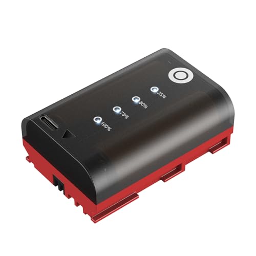 Adicop LP-E6P Li-Ion-Akku 2600mAh hohe Kapazität Akku und Smart LED Anzeige, Ersatzakku kompatibel mit Canon EOS R5, R6 Mark II, 5D 6D 7D Mark II III IV, 60D, 70D, 80D-1 Pack Adicop LP-E6P Li-Ion-Akku 2600mAh hohe Kapazität Akku und Smart LED Anzeige, Ersatzakku kompatibel mit Canon EOS R5, R6 Mark II, 5D 6D 7D Mark II III IV, 60D, 70D, 80D-1 Pack von Adicop