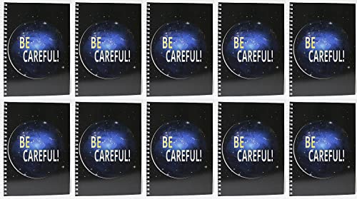 10x Collegeblock Kollegblock A4 dotted punktkariert 80 Blatt 90g/qm Premium Marke ADINA (Be Careful!) von Adina