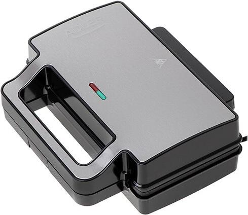 Adler AD 3073 Sandwichtoaster Silber - Schwarz (AD 3073) von Adler