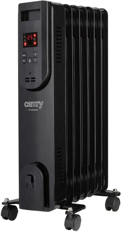 Adler Camry Ölradiator CR7812, 1500 W, inkl. Fernbedienung, Timer [12 Std.] Leistungsstufen [3]: 600W / 900W / 1500W [15°C bis 35°C] (CR 7812) von Adler