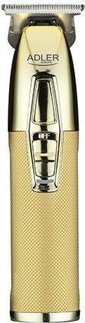 Bartschneider Adler Profi-Trimmer AD 2836g kabellos, Längenstufe Nummer 1, golden (AD 2836G) von Adler