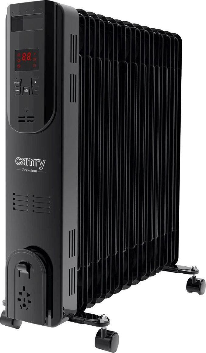 Camry-Ölgefüllter Radiator mit Fernbedienung CR 7814, 2500 W, Leistungsstufe 3, Schwarz (CR 7814) von Adler