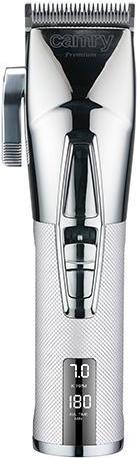 Camry Premium Haarschneider CR 2835s kabellos, Längenstufe Nummer 1, Silber (CR 2835S) von Adler
