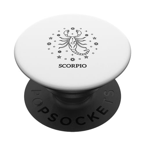 Sternzeichen Skorpion PopSockets mit austauschbarem PopGrip von Adler