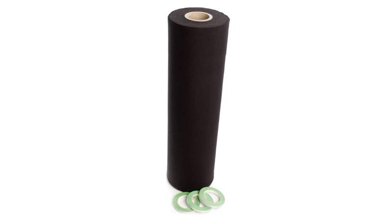 Admiral Deko Molton Rolle 60m x 80cm schwarz inkl. Klebeband von Admiral