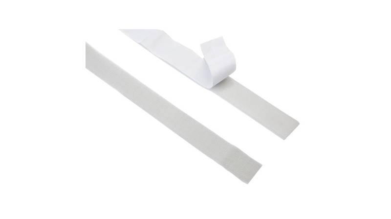Admiral Klettband 25m x 20mm selbstklebend grau von Admiral