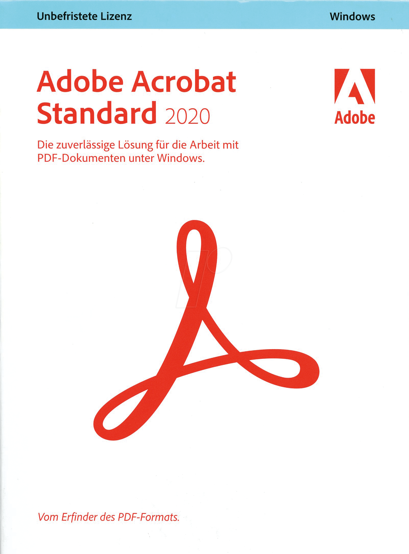 ADOBE 65310929 - Software, Acrobat Standard 2020, PDF-Dateien von Adobe