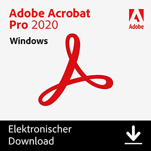 Adobe Acrobat | Pro | 1 Benutzer | PC | PC Aktivierungscode per Email von Adobe