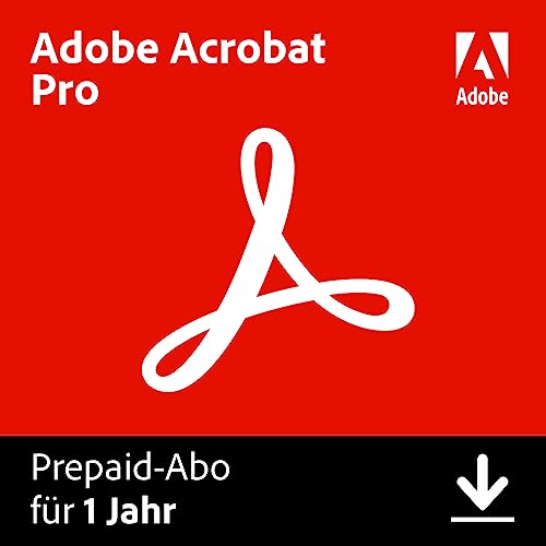 Adobe Acrobat Pro | 1 Jahr | PC/Mac | Download von Adobe