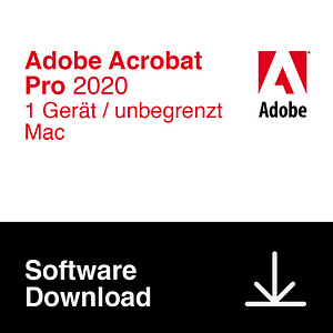 Adobe Acrobat Pro 2020 Mac Software Vollversion (Download-Link) von Adobe