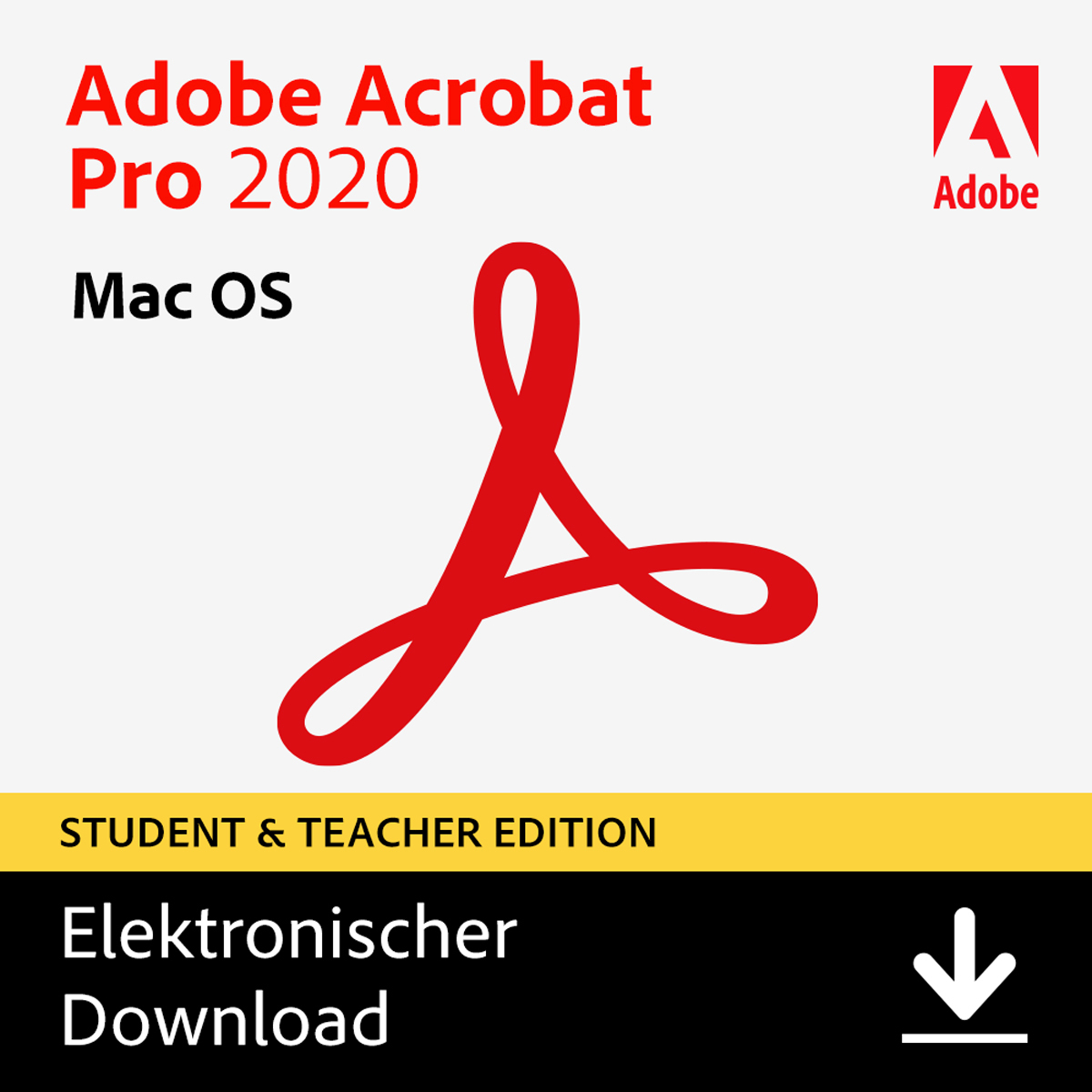 Adobe Acrobat Pro 2020 | Studierende und Lehrende | unbefristet | Mac von Adobe