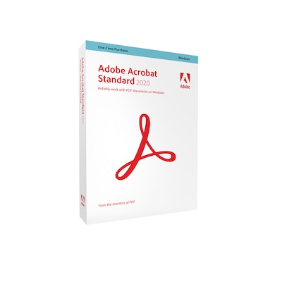 Adobe Acrobat Standard 2020 | Box & Produktschlüssel von Adobe