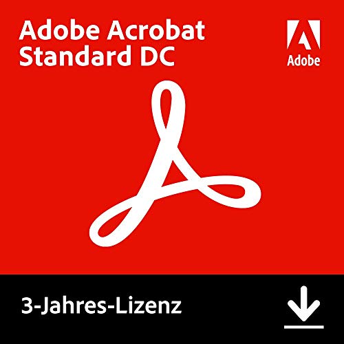 Adobe Acrobat Standard DC | Standard | 3 Jahre | PC | Download von Adobe
