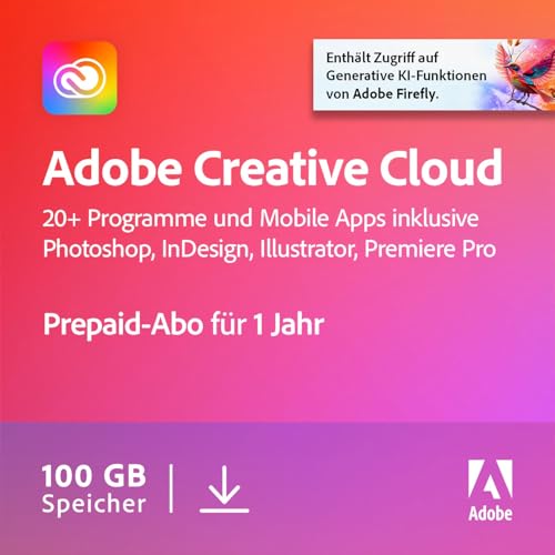 Adobe Creative Cloud All Apps-Attach | Aktivierungscode per Email Adobe Creative Cloud All Apps-Attach | Aktivierungscode per Email von Adobe