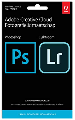 Adobe LIVE-Card Creative Cloud Photography Plan, 1 Jahr, niederländisch|Standard|1 Device|1 Year|PC/MAC|Download|Download von Adobe