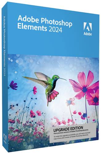 Adobe Photoshop Elements 2024 Upgrade, 1 Lizenz Windows, Mac Bildbearbeitung von Adobe