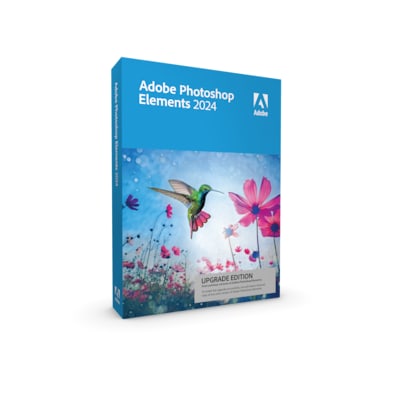 Adobe Photoshop Elements 2024 | Upgrade | Box & Produktschlüssel von Adobe