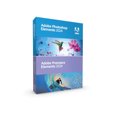 Adobe Photoshop & Premiere Elements 2024 | Box & Produktschlüssel von Adobe