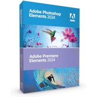 Adobe Photoshop & Premiere Elements 2024 | Box & Produktschlüssel von Adobe