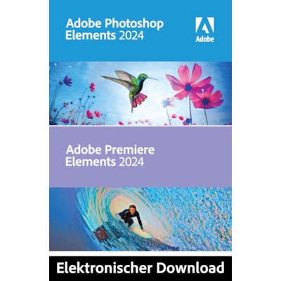 Adobe Photoshop & Premiere Elements 2024 | Mac | Download & Produktschlüssel von Adobe