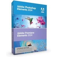 Adobe Photoshop & Premiere Elements 2024 | Upgrade | Box & Produktschlüssel von Adobe