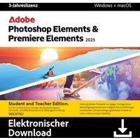 Adobe Photoshop & Premiere Elements 2025 STE 3 Jahre Download & Produktschlüssel von Adobe