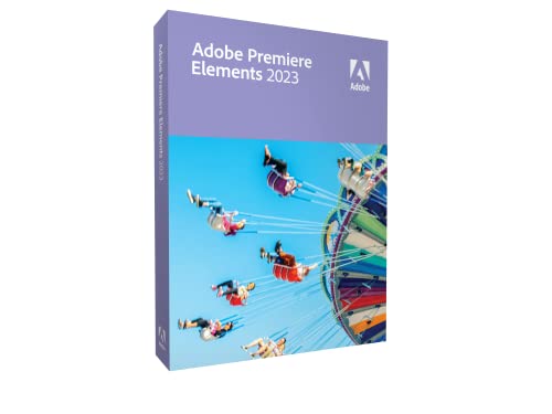 Adobe Premiere Elements 2023, Standard, 1 Gerät, unbegrenzt, englisch von Adobe