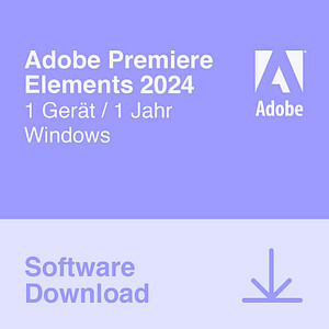 Adobe Premiere Elements 2024 WIN Software Vollversion (Download-Link) von Adobe