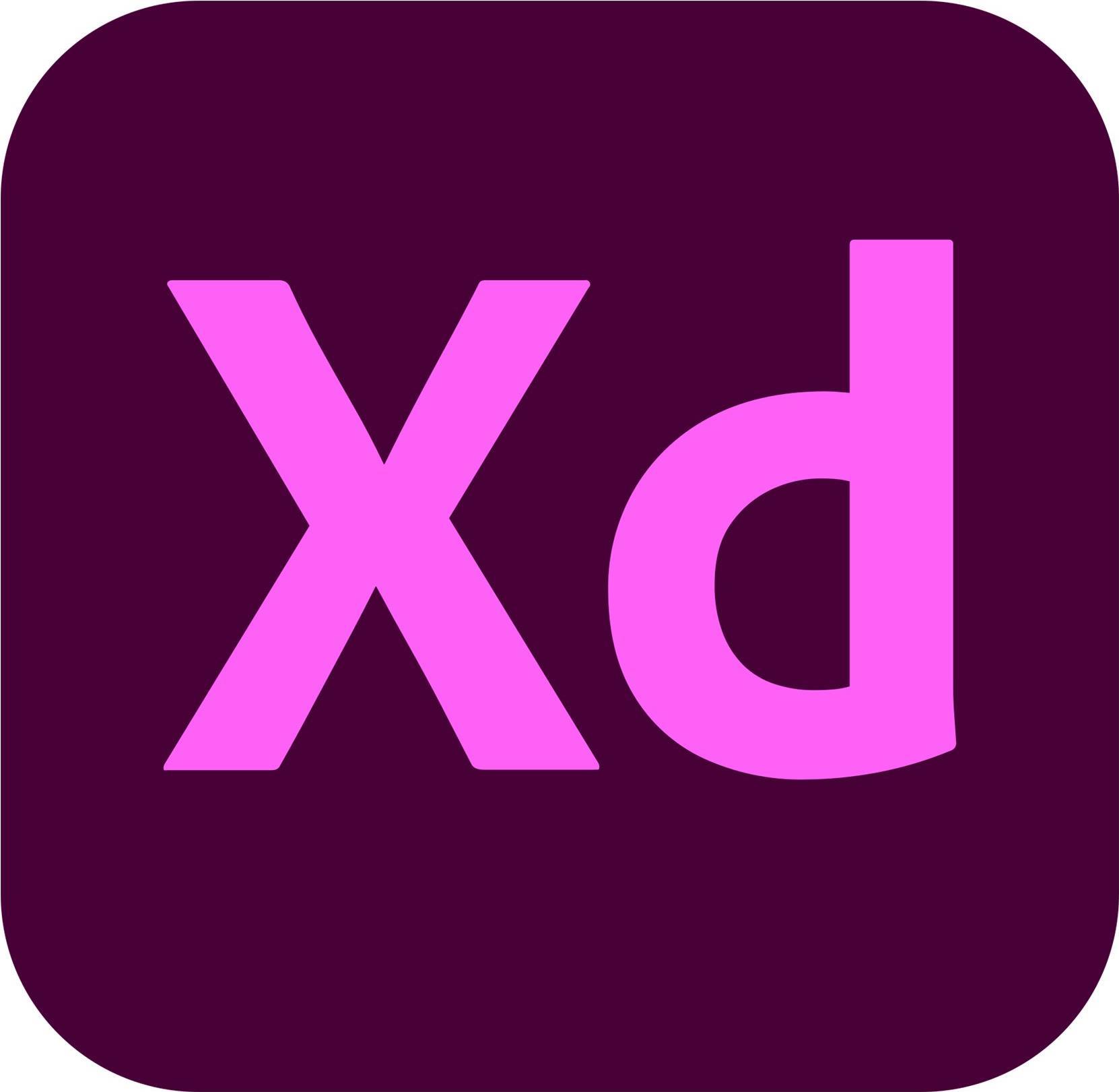 Adobe XD CC for Teams - Subscription Renewal - 1 Benutzer - Value Incentive Plan - Stufe 3 (50-99) - Win, Mac - EU English von Adobe