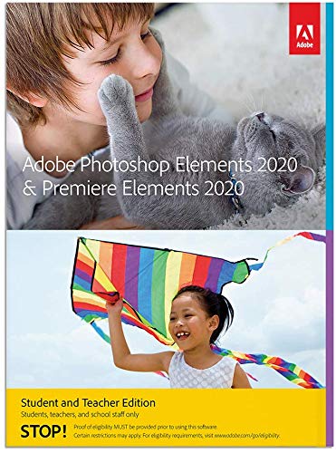 Photoshop Elements 2020 & Premiere Elements 2020 Student and Teacher | Mac | Mac Aktivierungscode per Email von Adobe