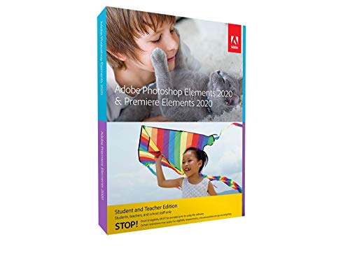 Photoshop Elements 2020 & Premiere Elements 2020 Student and Teacher | PC | PC Aktivierungscode per Email von Adobe