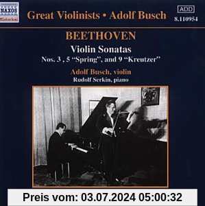 Violinsonaten von Adolf Busch