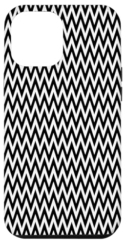 Klassisches, schwarz-weißes Chevron-Muster Hülle für iPhone 12 Pro Max Klassisches, schwarz-weißes Chevron-Muster Hülle für iPhone 12 Pro Max von Adore Cute Designs