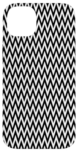 Klassisches, schwarz-weißes Chevron-Muster Hülle für iPhone 14 Plus Klassisches, schwarz-weißes Chevron-Muster Hülle für iPhone 14 Plus von Adore Cute Designs