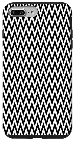Klassisches, schwarz-weißes Chevron-Muster Hülle für iPhone 7 Plus/8 Plus Klassisches, schwarz-weißes Chevron-Muster Hülle für iPhone 7 Plus/8 Plus von Adore Cute Designs