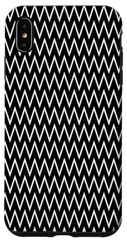 Klassisches, schwarz-weißes Chevron-Muster Hülle für iPhone XS Max Klassisches, schwarz-weißes Chevron-Muster Hülle für iPhone XS Max von Adore Cute Designs