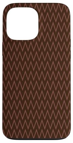 Niedliches, braunes Chevron-Muster Hülle für iPhone 13 Pro Max Niedliches, braunes Chevron-Muster Hülle für iPhone 13 Pro Max von Adore Cute Designs