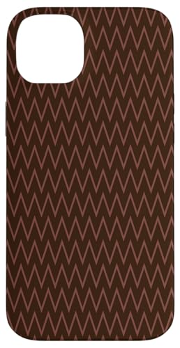 Niedliches, braunes Chevron-Muster Hülle für iPhone 14 Plus Niedliches, braunes Chevron-Muster Hülle für iPhone 14 Plus von Adore Cute Designs