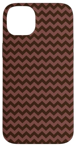Niedliches, braunes Chevron-Muster Hülle für iPhone 14 Plus Niedliches, braunes Chevron-Muster Hülle für iPhone 14 Plus von Adore Cute Designs