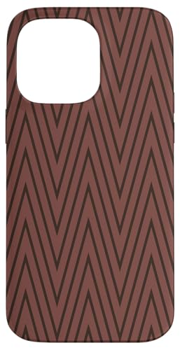 Niedliches, braunes Chevron-Muster Hülle für iPhone 14 Pro Max Niedliches, braunes Chevron-Muster Hülle für iPhone 14 Pro Max von Adore Cute Designs