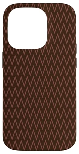 Niedliches, braunes Chevron-Muster Hülle für iPhone 14 Pro Niedliches, braunes Chevron-Muster Hülle für iPhone 14 Pro von Adore Cute Designs